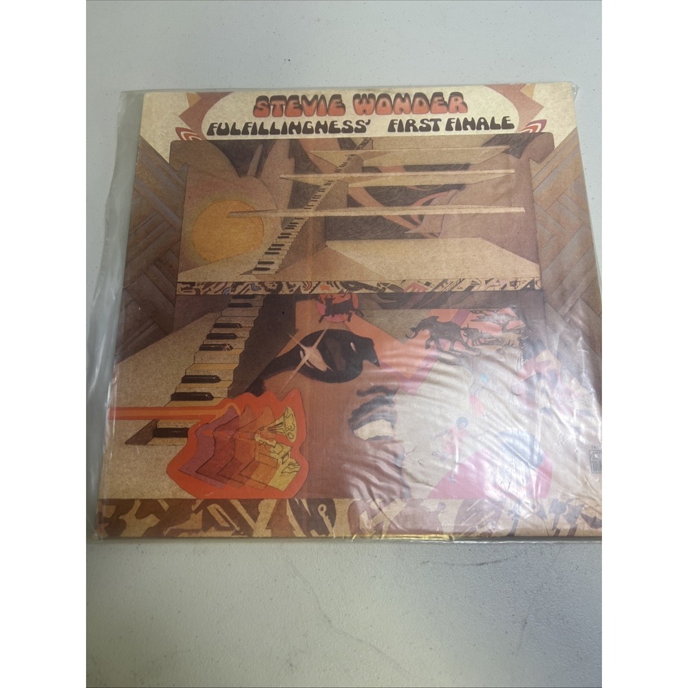 Stevie Wonder - Fulfillingness First Finale - EX/VG 1974 Soul R&B TAMLA T6-332S1